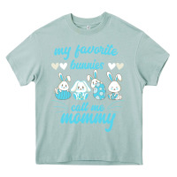 Arona My Favorite Bunnies Call Me Mommy Heavy Core Tee - Bettercallsaul
