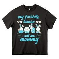 Asphalt My Favorite Bunnies Call Me Mommy Heavy Core Tee - Bettercallsaul