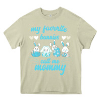 Mossy My Favorite Bunnies Call Me Mommy Heavy Core Tee - Bettercallsaul