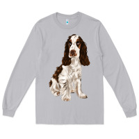 Moon Dust english cocker spaniel Long Sleeve Tee - FaDigitalArtStudio