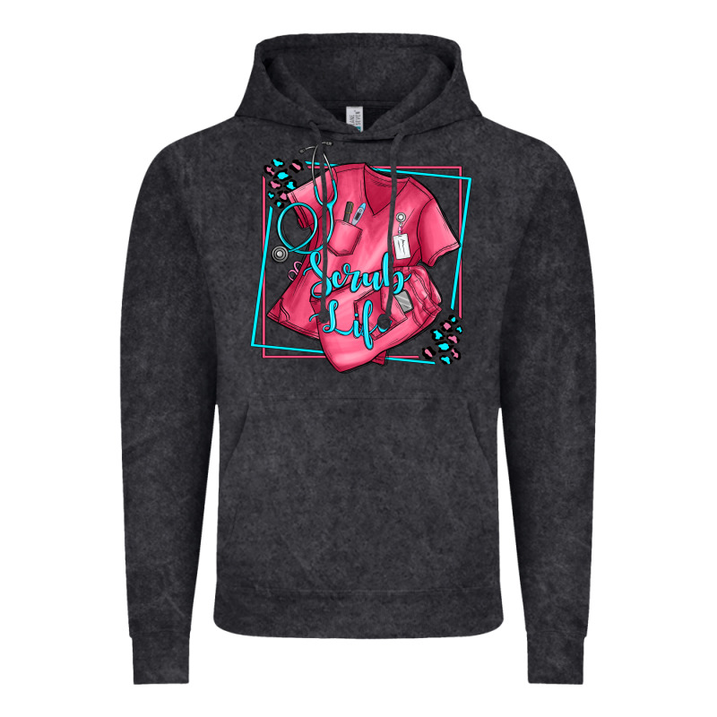 Nurse Scrub Life Olivia Vintage Hoodie by OliviaCreatesArt | Teevron