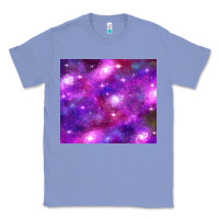 Colony Blue colorful abstract galaxy black and purple Classic Tee - TumblerDesignByShophia