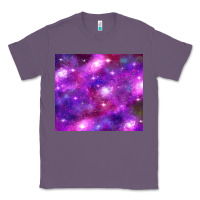 Lavender colorful abstract galaxy black and purple Classic Tee - TumblerDesignByShophia