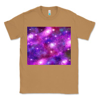 Toasted Coconut colorful abstract galaxy black and purple Classic Tee - TumblerDesignByShophia