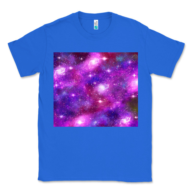 Colorful Abstract Galaxy Black And Purple Classic Tee by TumblerDesignByShophia | Teevron