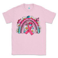 Bubblegum Pink Breast Cancer Rainbow Classic Tee - Artiststas