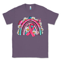 Lavender Breast Cancer Rainbow Classic Tee - Artiststas