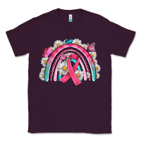 Plum Breast Cancer Rainbow Classic Tee - Artiststas