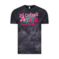 Cloud Black Chemo hair don't care Cancer Awareness Vintage Tee - HowdyJamesFarm