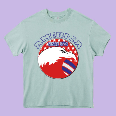 America Since 1776 Heavy Core Tee Designed By Bettercallsaul