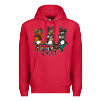 Cardinal Hoppy Easter Premium Hoodie - CowhideDigitalArt