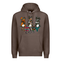 Coffee Hoppy Easter Premium Hoodie - CowhideDigitalArt