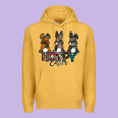 Hoppy Easter Premium Hoodie Designed By Cowhidedigitalart