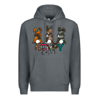 Rock Hoppy Easter Premium Hoodie - CowhideDigitalArt