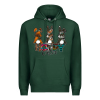 Sports Green Hoppy Easter Premium Hoodie - CowhideDigitalArt