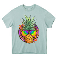 Arona pineapple and glasses Heavy Core Tee - JahusDesignShop