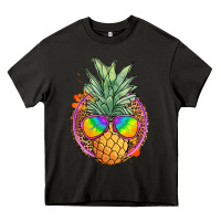 Asphalt pineapple and glasses Heavy Core Tee - JahusDesignShop