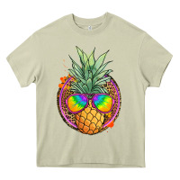 Mossy pineapple and glasses Heavy Core Tee - JahusDesignShop