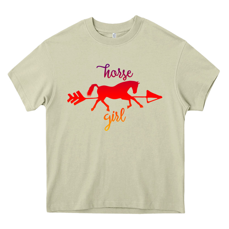 Horse Girl Heavy Core Tee by Bettercallsaul | Teevron