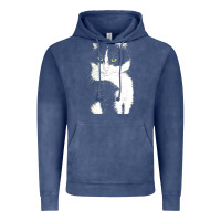 Vintage Denim tuxedo cat t  shirt tuxedo cat t  shirt Vintage Hoodie - longCreatives