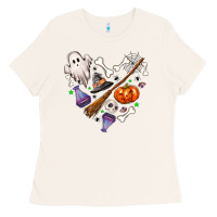 Bone Love Halloween Ladies Tee - NancyCooperArtShop