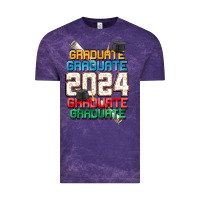 Cloud Purple graduate 2024 Vintage Tee - CowGirlArtShop