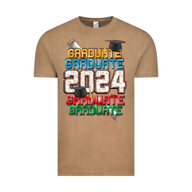 Graduate 2024 Vintage Tee by CowGirlArtShop | Teevron
