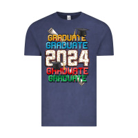 Vintage Denim graduate 2024 Vintage Tee - CowGirlArtShop