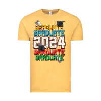 Vintage Mustard graduate 2024 Vintage Tee - CowGirlArtShop