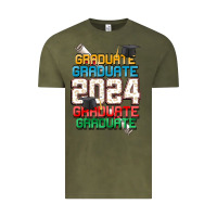 Vintage Olive graduate 2024 Vintage Tee - CowGirlArtShop