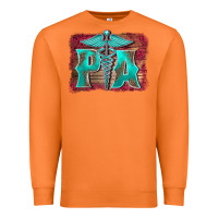 Carrot physician medical symbol assistant nurse background Premium Sweatshirt - BarkalooDesign