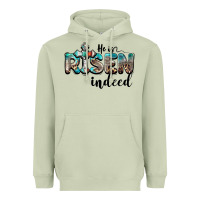 Matcha he is risen indeed Heavyweight Hoodie - BarkalooDesign