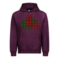 Mauve Wine christmas glitter patch Urban Hoodie - AdoDesignShop