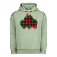Pigment Oil Green christmas glitter patch Urban Hoodie - AdoDesignShop