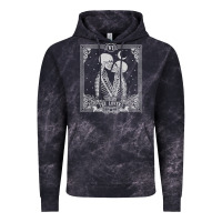 Cloud Black The Lovers Tarot Card Skeleton Valentines Halloween Occult Vintage Hoodie - longCreatives