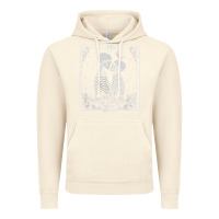 Vintage Artic The Lovers Tarot Card Skeleton Valentines Halloween Occult Vintage Hoodie - longCreatives