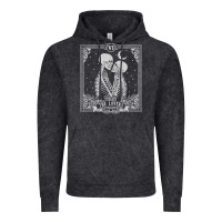 Vintage Black The Lovers Tarot Card Skeleton Valentines Halloween Occult Vintage Hoodie - longCreatives
