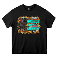 Black gobble gobble gobble Heavy Core Tee - RanaPortraitStore