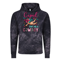 Cloud Black cupid find me a cowboy Vintage Hoodie - OliviaCreatesArt