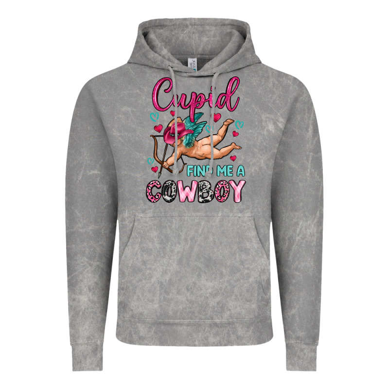 Cupid Find Me A Cowboy Vintage Hoodie by OliviaCreatesArt | Teevron