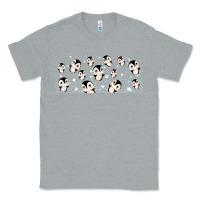 Heather Grey cute penguin Classic Tee - TumblerDesignByShophia