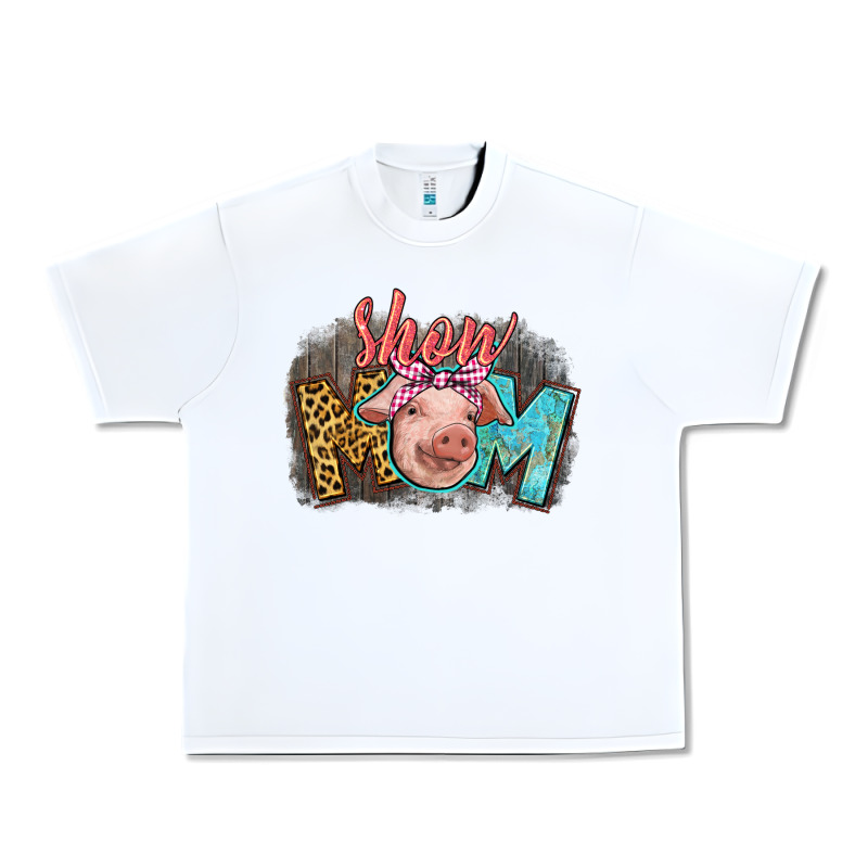 Show Mom Pig Urban Heavy Tee by CowGirlArtShop | Teevron