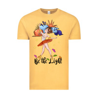 Vintage Mustard be the light Vintage Tee - CowGirlArtShop
