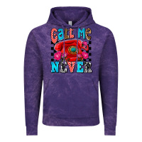 Cloud Purple call me never olivia Vintage Hoodie - OliviaCreatesArt