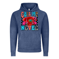 Vintage Denim call me never olivia Vintage Hoodie - OliviaCreatesArt