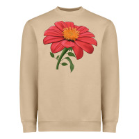 Del Sol Sunflower Heavyweight Sweatshirt | Teevron