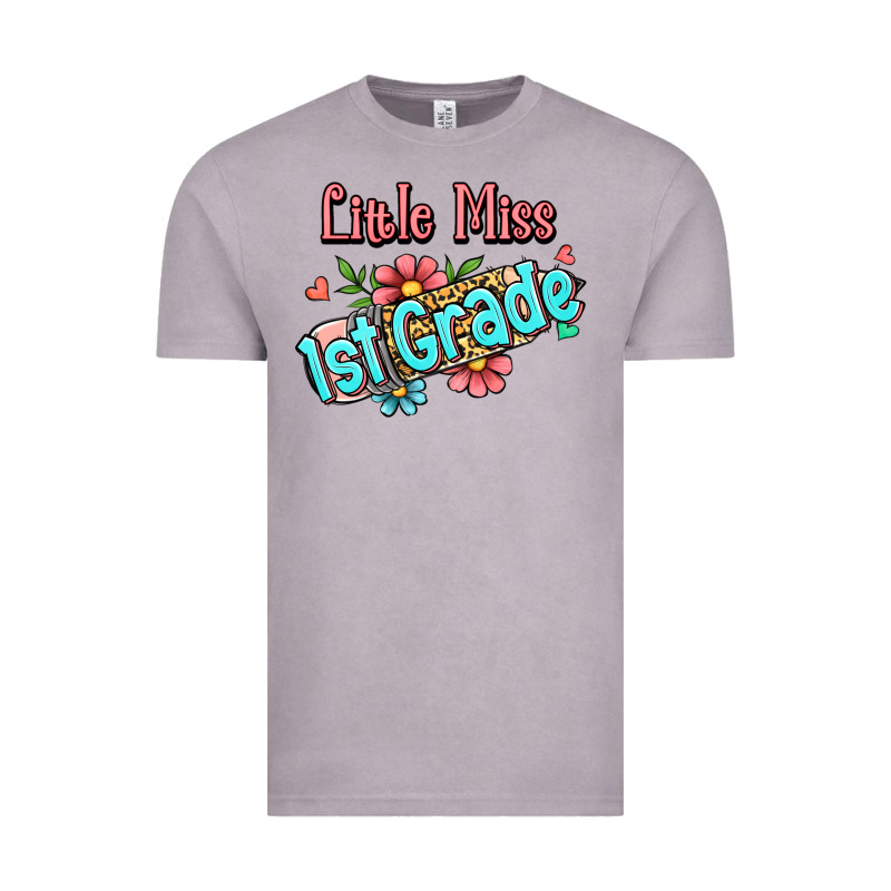 Little Miss First Grade Vintage Tee by Jasminsmagicworld | Teevron