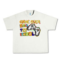 Pistachio Game over back to school Urban Heavy Tee - CowGirlArtShop