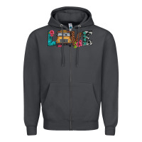 Smoke love school bus Zipper Hoodie - Artiststas