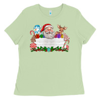 Matcha custom name christmas Ladies Tee - texasbilliewilder